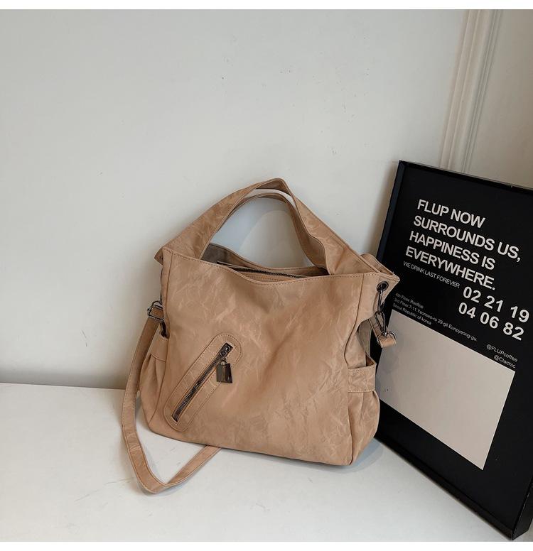 

Большая сумка женская сумка-тоут большой вместимости тренд 2025 новая мода универсальная взрывная для поездок на работу широкополосная на плечо сумка-мессенджер хаки