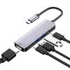 5 In 1 USB C To 4K HDMI Hub with USB-C and USB 3.0 and Type C PD Charge for MacBook Pro and Samsung Galaxy S9 S10 and More