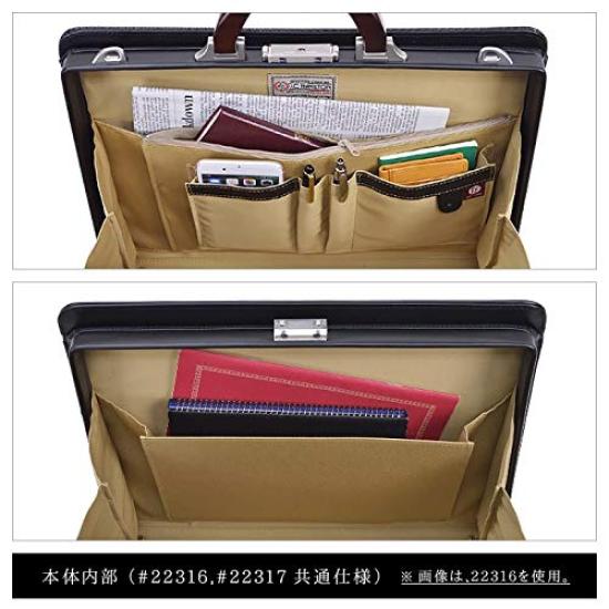 [Hirano Bags, Toyooka Craftsmanship] Domestically Made Dulles Bag, Simple Business Bag, Made In Japan, Men's Shoulder Bag, Perfect for Commuting and