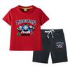 Thomas Kids Boys' 2023 Cotton Summer Set: Short Sleeve T-shirt & Capris 2-Piece