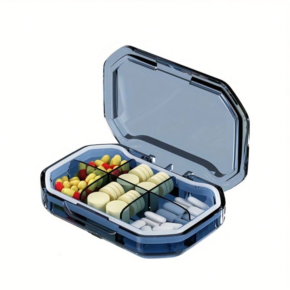 A Beautifully Crafted Box for Pills And Tablets, Jewelry, And Precision Parts, Ideal for Everyday Office And Travel Use
