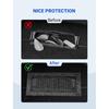 2Pcs Backseat Air Vent Cover for Tesla Model 3 & Model Y 2017-2025, Rear Seat Airflow Outlet Protector with Upgraded Mesh Cloth and Velcro, Car Air