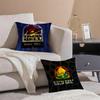 Taco Bell Cushion Cover Anti-dustmite Pillowcase Invisible Zipper Silky Short Plush Sofa Cushion Cover