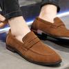 Modne Wysokiej Jakości Modne Zamszowe Buty Męskie Buty Casual Wygodne Męskie Buty Do Jazdy Męskie Mokasyny Miękkie Jednolite Buty Wizytowe Męskie Biznes