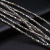 1Strand Natural Freshwater Shell Beads 3.5×3.5mm,Square Coloured Shell Loose Spacer Beads for Jewelry Making DIY Bracelet Accessories Beading 38cm