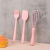 Set Copt Silicon Spatulă Răzuitor Cremă Tort Bucătărie Casnică Tel Ou Perie Ulei Barbecue Gadget Consumabile Bucătărie