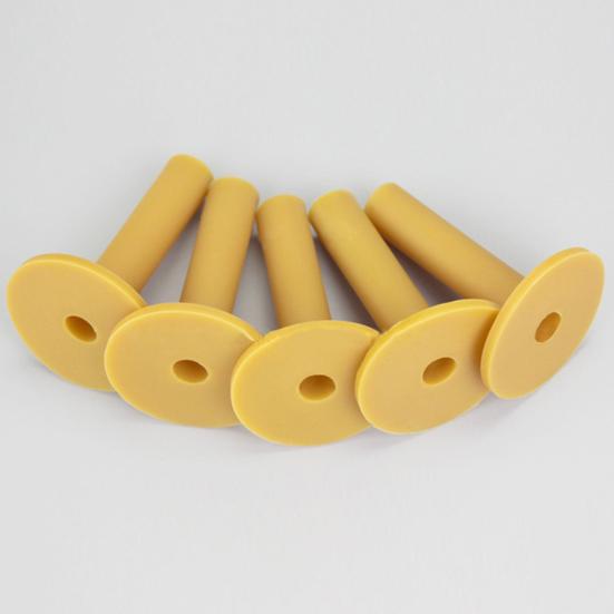 Golf Tees Durable Eco-friendly Lightweight Yellow Rubber Golf Tees for Driving Range
