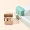 Mini Jewelry Storage Organizer Box Ring Earring Storage Box Portable Travel Handheld Small Jewelry Box Case
