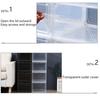 Shoe Organiser Box Stackable Clear Shoe Box For Closet Shoe Containers Sneakers Display Case Space Saving Storage Bin