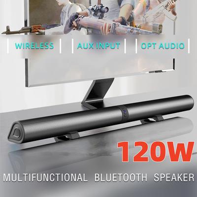 FM Soundbar TV Bluetooth Hoparlörler HDMI/AUX/BT/OPT Bağlantıları 2'si 1 arada Ayrılabilir Ev Sinemasına sahip Soundbar'lar Shengba Ses Sistemi