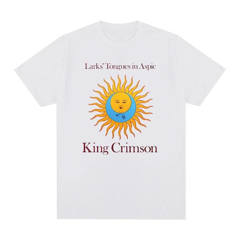 King Crimson Rock Music Printed Graphic Band T-shirt Women T Shirt New TEE TSHIRT Mens Tops Fashion  Summer