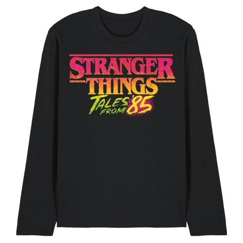 Stranger Things: Tales from ´85 Unisex Adult Logo Long-Sleeved T-Shirt