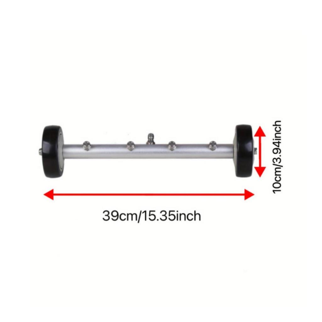 Washer Undercarriage with Extension Rods Versatile Under Car Stainless Cleaning