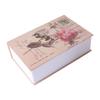 Analog Dictionary Password Security Safe Box Rectangle Key Locker Hidden Dictionary Book  Home