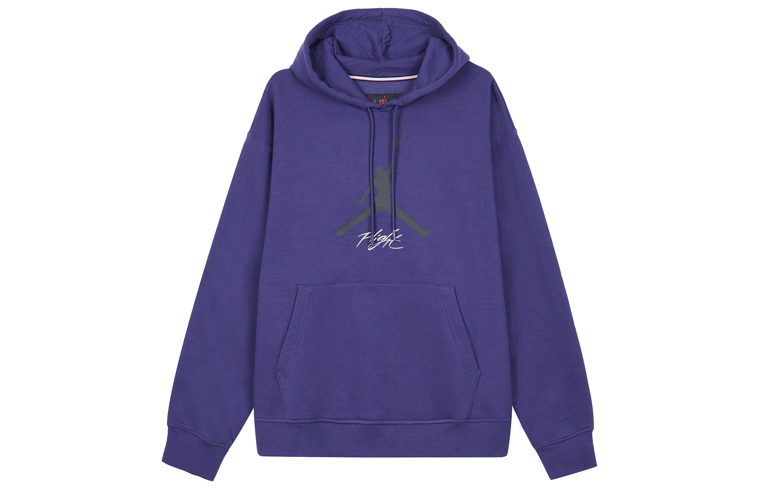 Худи Jordan ESSENTIALS Мужское Фиолетовое С капюшоном Средняя Посадка Обычная FD7546-502 S