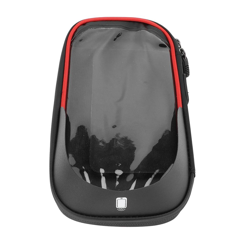 Electric Bike Phone Mount Bag Water Resistant Bike Phone Holder Sensitive   Cycling Pouch with Front Sun   Double