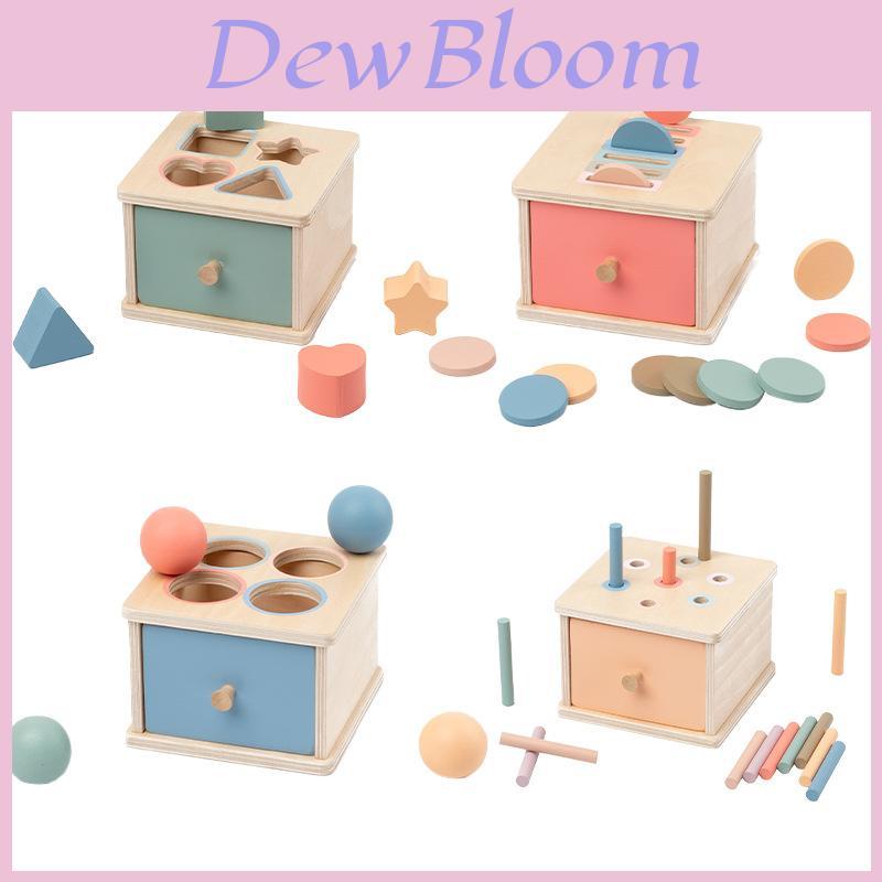 Sorting Box Wooden Educational Toy For Baby Color Shape Recognition