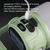 Outdoor Solar Light LED Portable Camping Lantern Lightweight Tent Lamp Night Lamps USB Rechargeable Hanging Lights with Hook