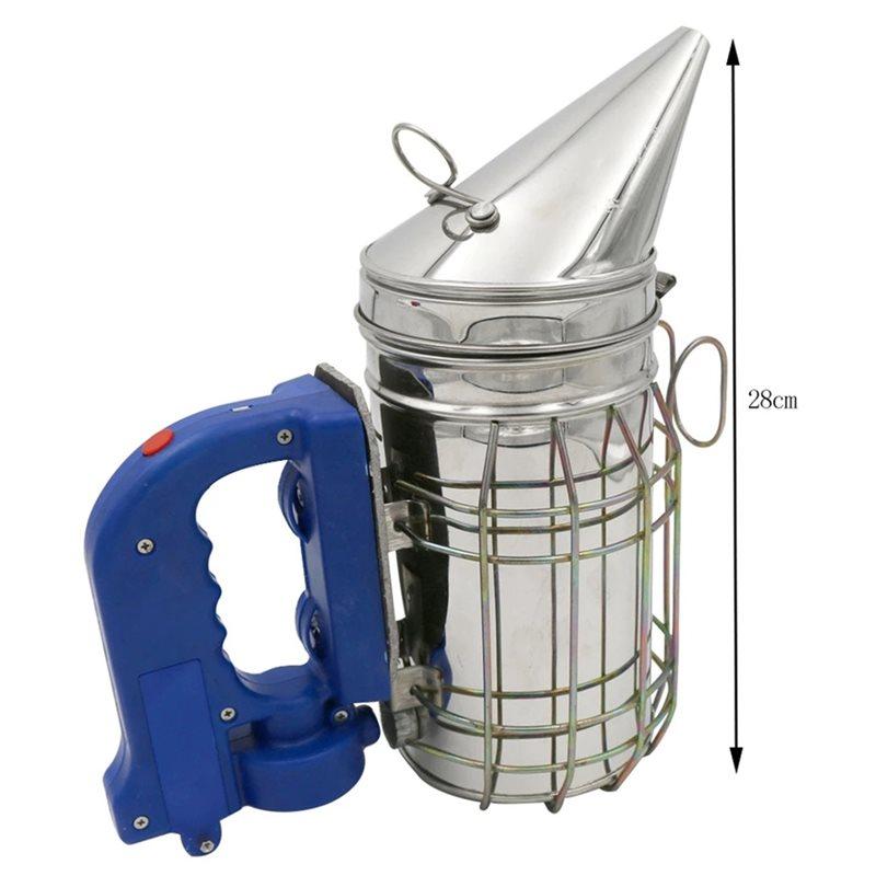 Fresh Beekeeping Tool Stainless Steel Electric Bee Transmitter Kit Apiculture Electric Beekeeping Tool Bee Smoker Beekeep