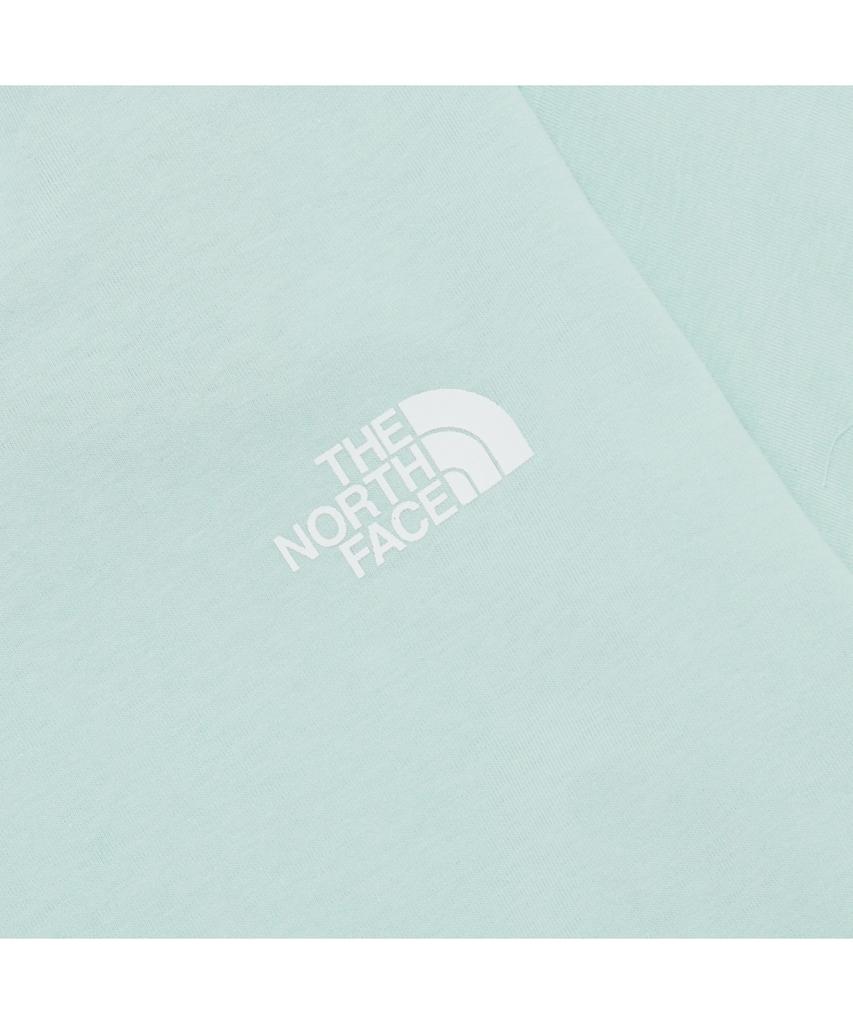 Noseupeiseu Nt7Ur42B Women'S Tnf Hangeul Short Sleeve Round Neck T-Shirt_Mint