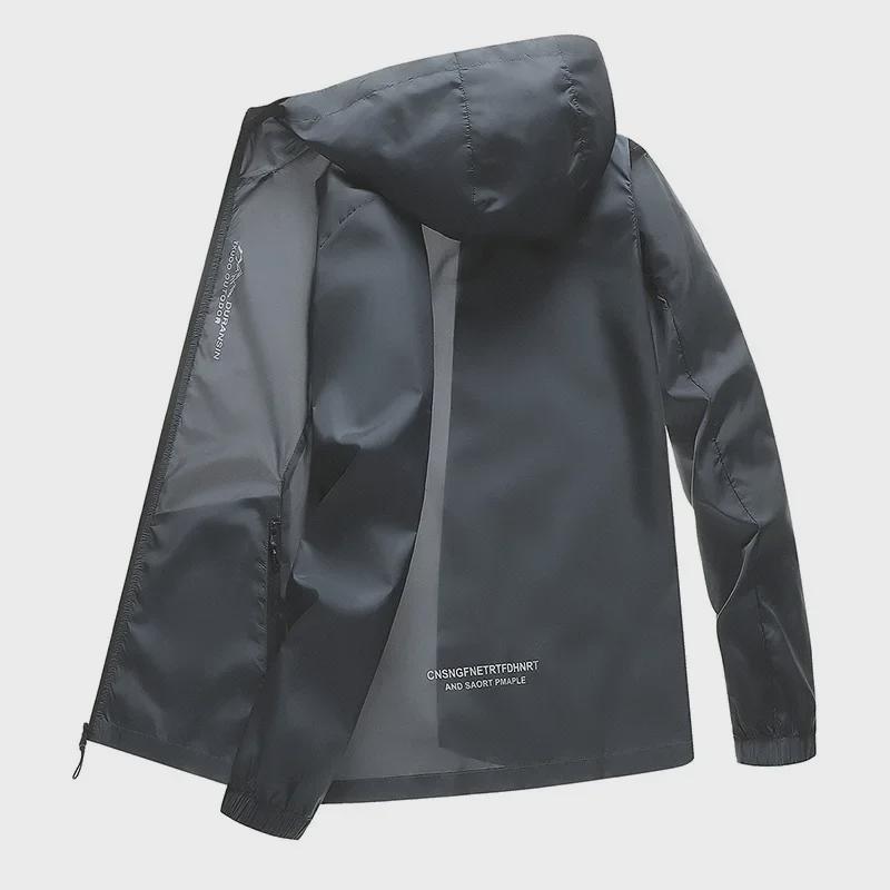 Men's Summer Ice Silk Sun Protection Jacket - Lightweight, Breathable, Long Sleeve for Fishing & Outdoor Activities
