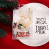 New Christmas Elk Napkin Buckle Metal Napkin Buckle for 2025 Christmas Table Decoration Gold Napkin Holder Wedding Decoration