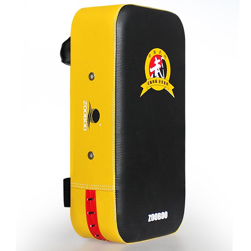 PU Leather Boxing Kick Punch Pad Shield Karate TKD Foot Target Focus Pad Exercise