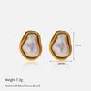 Europe United States Hot New Luxury High-End Stainless Steel Geometric Shape Earrings Multi-Style Fashion Hoop Earings