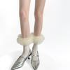 Women Ankle Dress Socks Sweet Ruffle Frilly Crew Socks Ballet Style Calf Socks Princesses Socks Cotton Bootie Socks