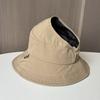 New simple sunscreen hat women's summer half-empty top big brim sunshade cloth hat ponytail sports sun hat tide