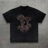 Mushroom Graphic Tee, Psychedelic Shroom T-Shirt for Men Women, Vintage Style Dark Nature Top, Trippy Cottagecore Alt Shirt, Stoner Gift