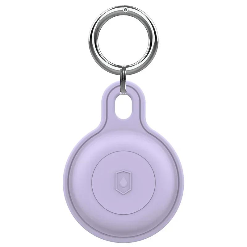 Silicon Keychain for Apple Airtags Case Protective Cover for Travel Waterproof Air Tag Holde Tracker Accessories AirTag Case
