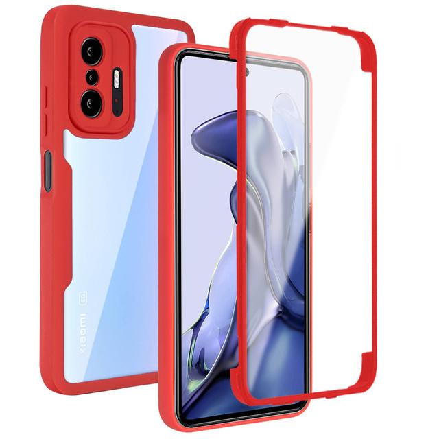 

360 All Inclusive Case For Xiaomi Mi 11T 11 Lite 5G NE 12 Pro Lite 12X 12S Pro Cover Shockproof Cover For Poco NFC F3 X3 Pro Mi 11 Lite 5G NE