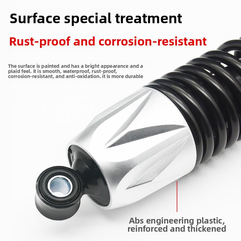 Universal Motorcycle Hydraulic Rear Shock Absorber 250mm 270mm 290mm 310mm for ATV Scooter E-Bike Dirt Bike.