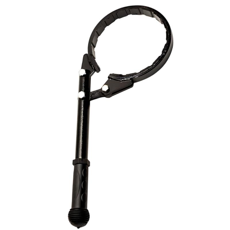 Manual Truck Maintenance Tool for Air Dryer Filter Service, Steel Long Handle Removal Tool for Turning Over-Tightened Filters with Control