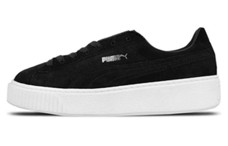 PUMA Suede Platform PUMA Black Women s 362223-01 37.5