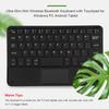 Wireless Tablet Keyboard with Touchpad, Ultra-Slim Mini Tablet Bluetooth Keyboard for Windows PC, Android Tablet