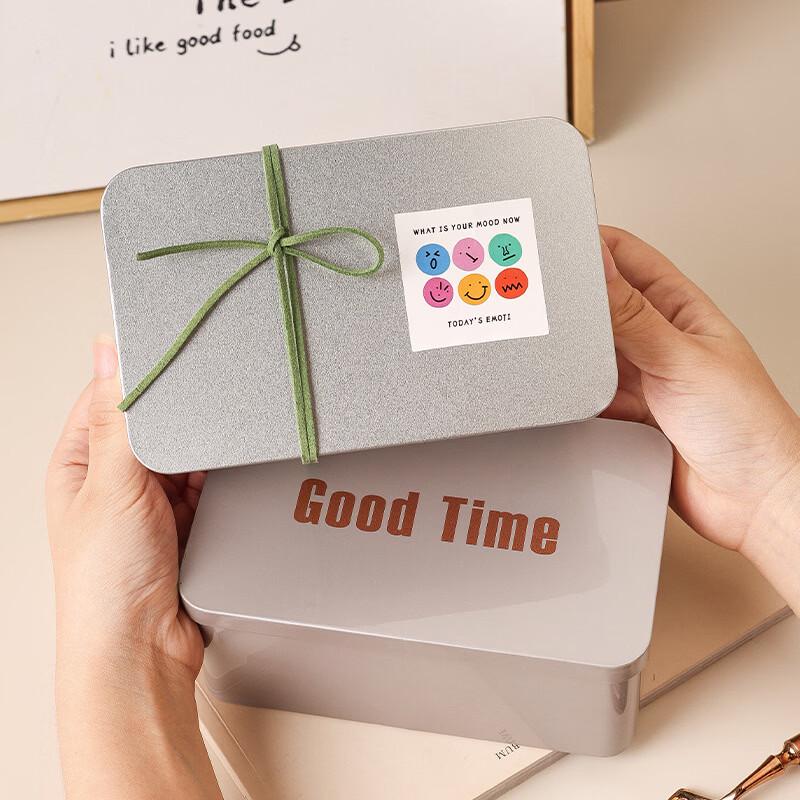 Meidi Square Tinplate Gift Box
