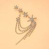 Light Luxury Star Tassel Brooch Clothes Accessories Light Luxury Broochs  Party Favors
