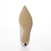 Carino CALF23009 Women's Pumps, Gray, Size 23.5 Cm