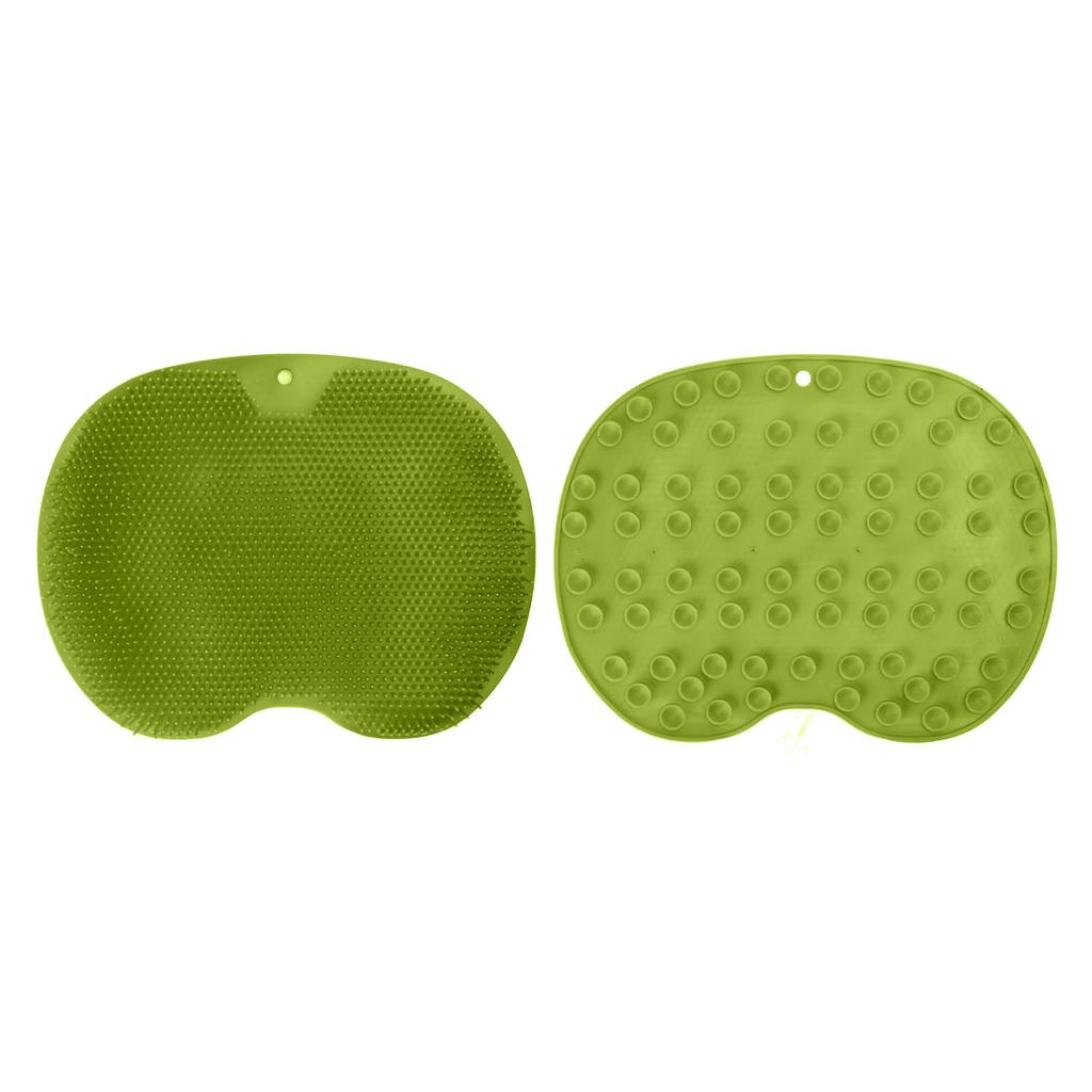 Bathroom Foot   Cushion TPE Foot Rub Pad Wall Mountable Foot  r Mats with Suction Cup