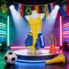Shakira Global Football Cup Costume For Soccer Cheerleading And Performance Activities