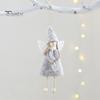 Reusable Xmas Tree Accessories Christmas Angel Doll Decoration, Plush Fairy Girl Pendant, Hanging Nursery Room Decor Ornament for Winter Holiday Party