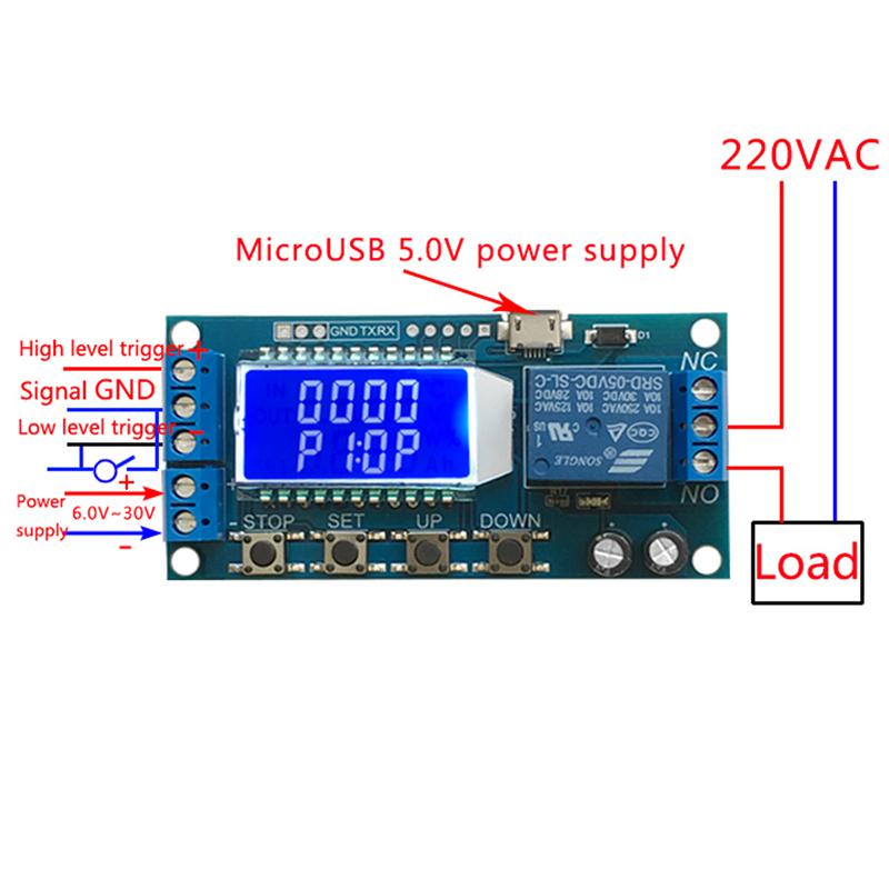 Single Row PLC Control Board Parameter Display Module Without Programming PLC Control Board Display