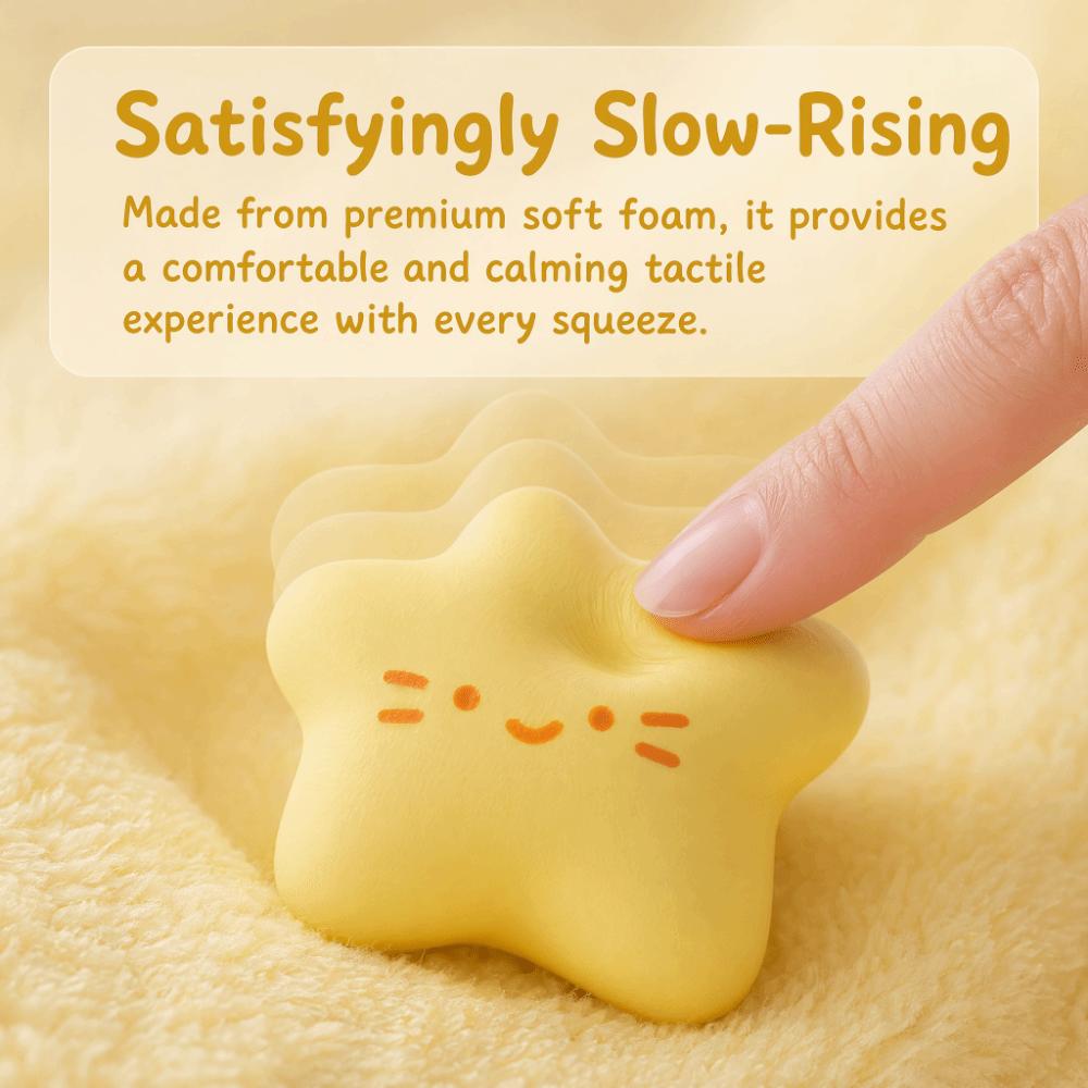 Soft Anti-stress Squeeze Star Stress Relief Toy Gifts Slow Rising Toy