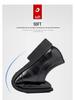 2025 Spring Men's Versatile Leather Slip-ons: Trendy Business & Casual Shoes