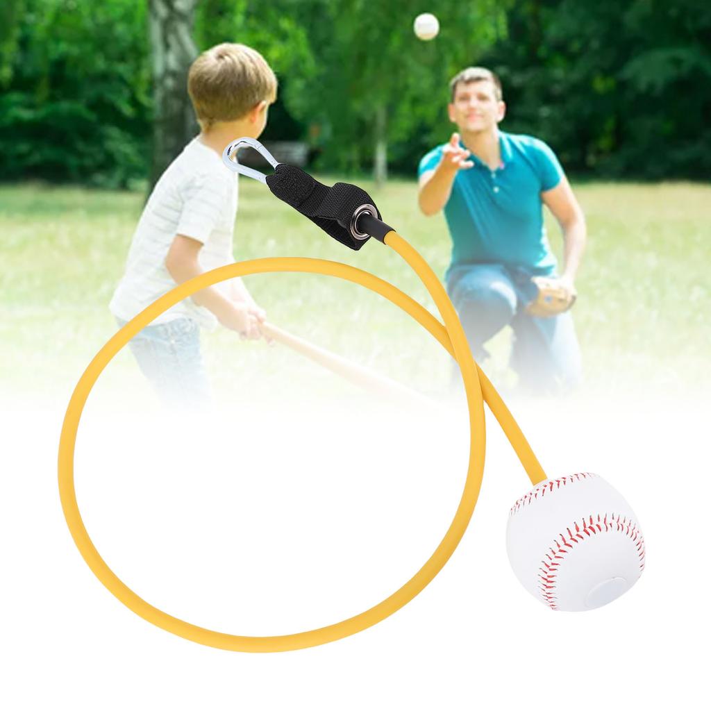 Baseball Softball Training Aid Baseball Connector Fitness Elastic Rope Latex Tension for Various Exe