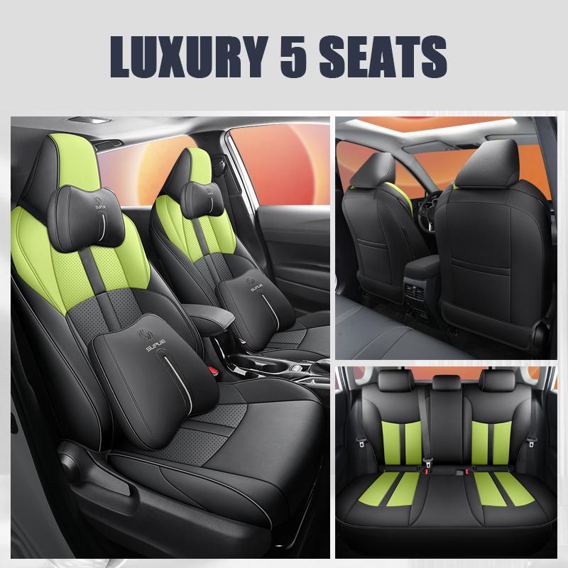 Original 1:1 Design Car Seat Covers For Toyota Corolla 2019-2025 Artificial Leather  Interior Decoration Automotive Accessories