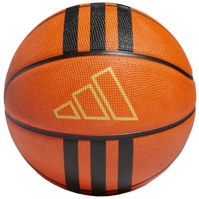 Ballon adidas X3 en Caoutchouc à 3 Bandes, Basket-ball Orange Mixte