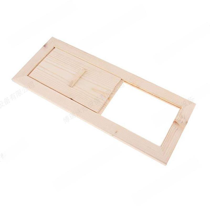 Wooden Sauna Vent 34x13.7x5cm Air Ventilation Outlet For Steam Room Heating Equipment Easy Install Natural Wood Accessories